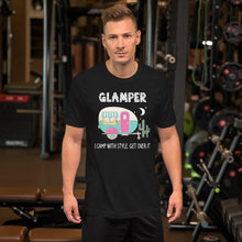 Load image into Gallery viewer, Glamper I Camp With Style Get Over It Camping Shirt Unisex T-Shirt