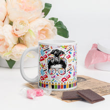 Load image into Gallery viewer, White Glossy Mug For Teacher's Day Gift