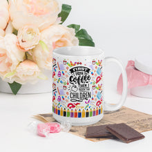 Load image into Gallery viewer, White Glossy Mug For Teacher's Day Gift