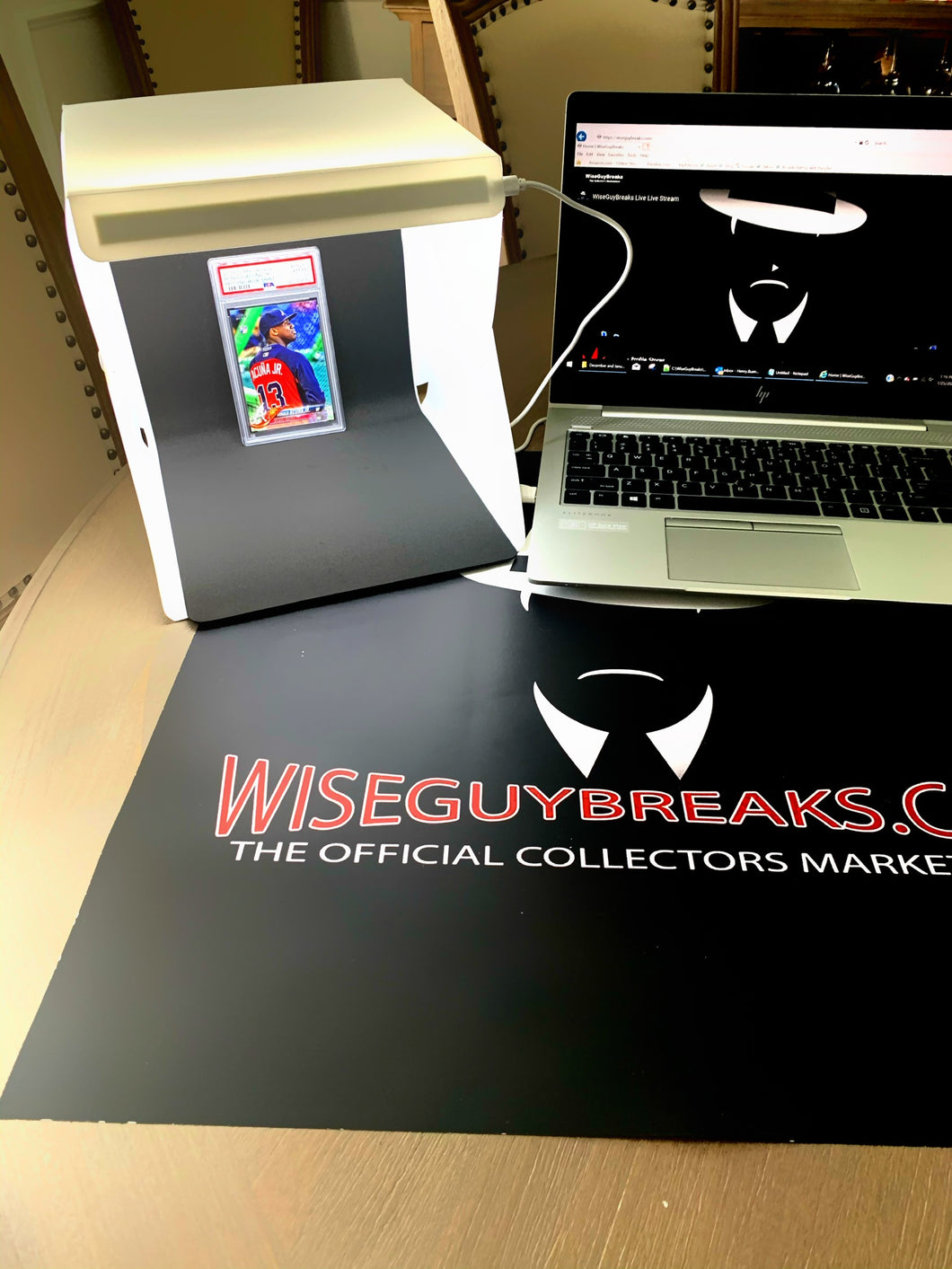 Collector’s Official LED Photo Box - Compact (8X8)