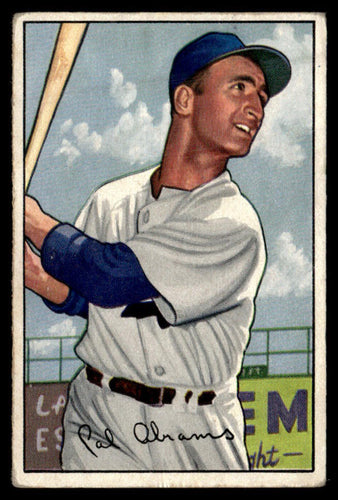 1952 Bowman #86 Cal Abrams VG-EX