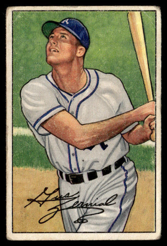 1952 Bowman #82 Gus Zernial VG-EX