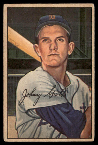 1952 Bowman #67 Johnny Groth VG-EX
