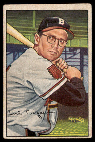 1952 Bowman #72 Earl Torgeson VG-EX