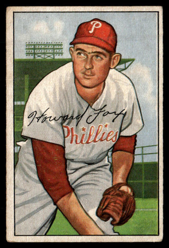 1952 Bowman #125 Howie Fox VG-EX