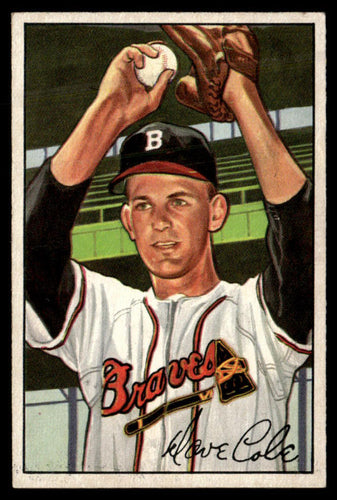 1952 Bowman #132 Dave Cole VG-EX