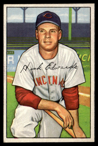 1952 Bowman #141 Hank Edwards VG-EX