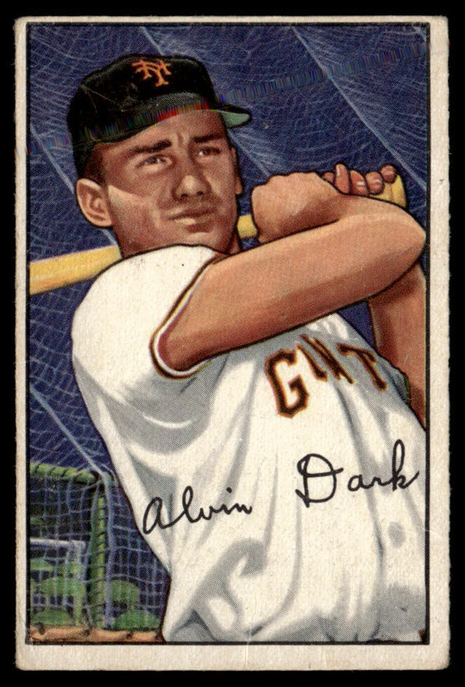1952 Bowman #34 Alvin Dark VG-EX