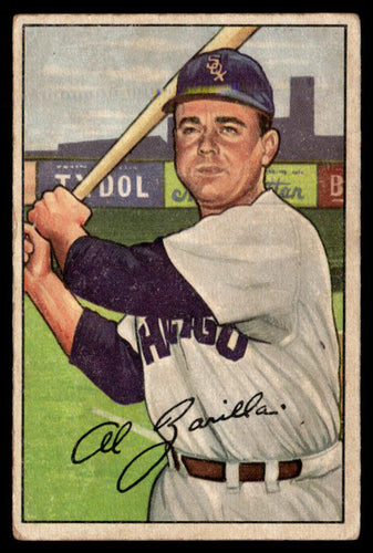 1952 Bowman #113 Al Zarilla VG-EX