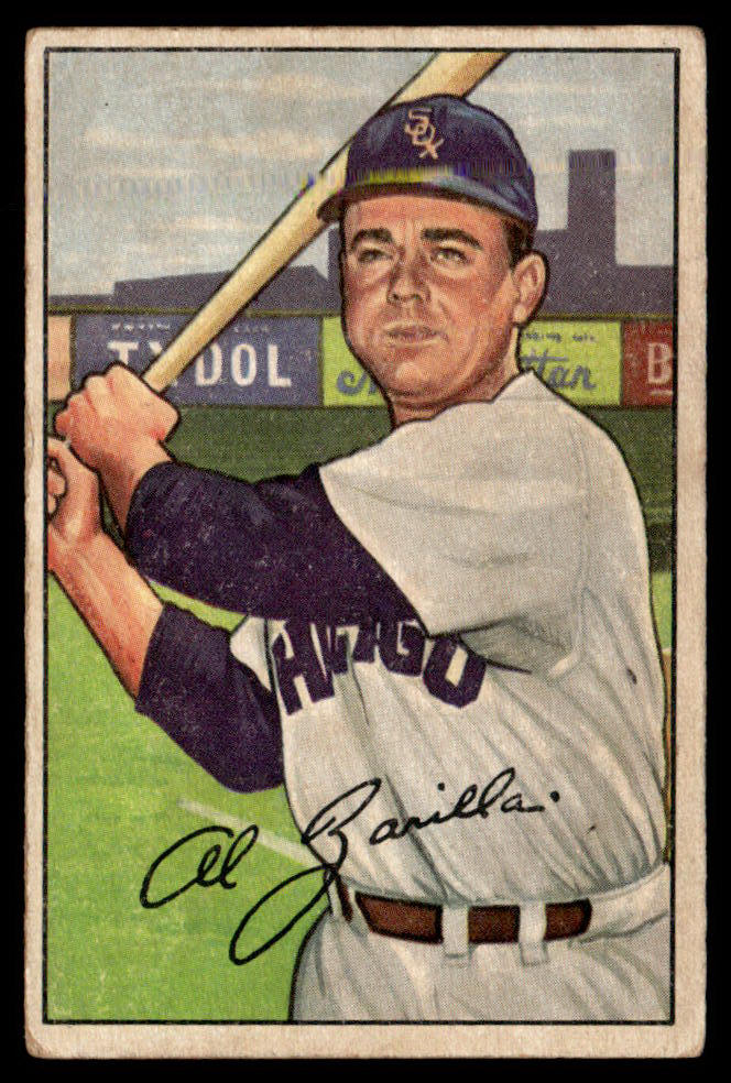 1952 Bowman #113 Al Zarilla VG-EX
