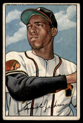 1952 Bowman #84 Sam Jethroe VG-EX