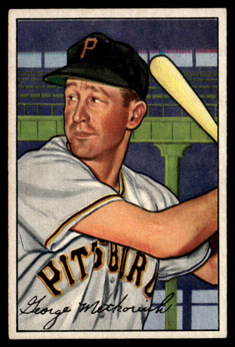 1952 Bowman #108 George Metkovich VG-EX