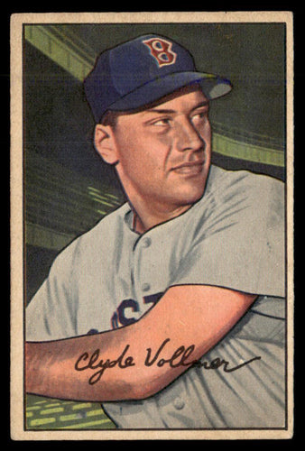 1952 Bowman #57 Clyde Vollmer VG-EX
