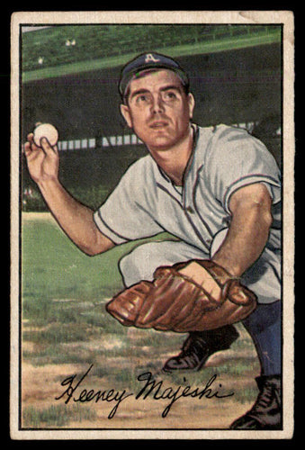 1952 Bowman #58 Hank Majeski VG-EX