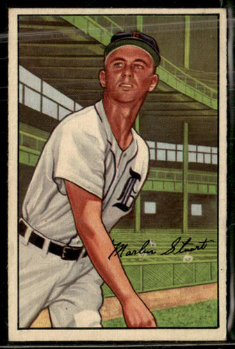 1952 Bowman #147 Marlin Stuart VG-EX