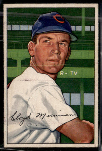 1952 Bowman #78 Lloyd Merriman VG-EX