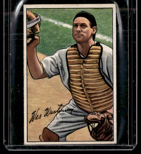 1952 Bowman #74 Wes Westrum VG-EX