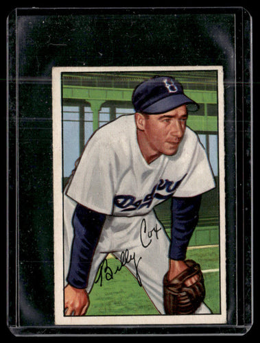 1952 Bowman #152 Billy Cox VG-EX