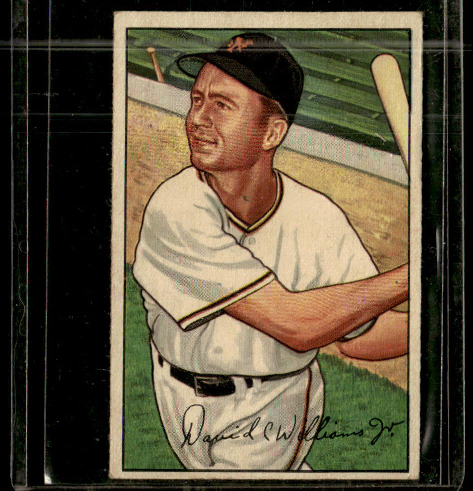 1952 Bowman #178 Dave Williams VG-EX