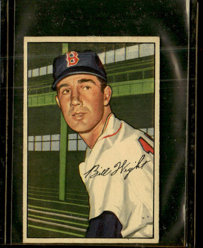 1952 Bowman #117 Bill Wight VG-EX