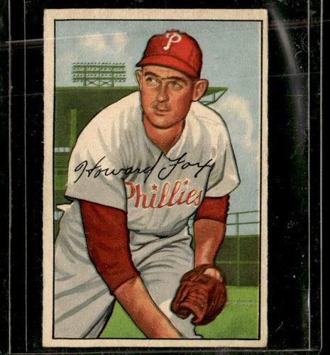 1952 Bowman #125 Howie Fox VG-EX