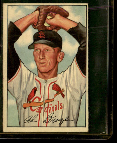 1952 Bowman #134 Al Brazle VG-EX