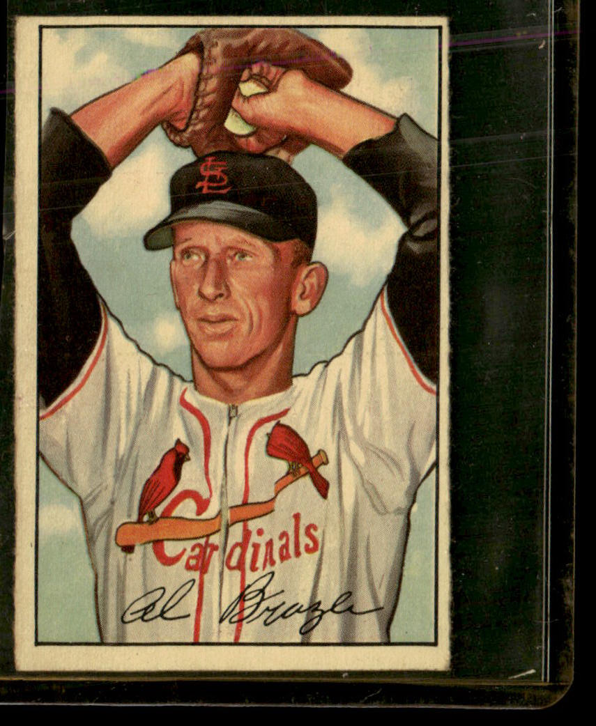1952 Bowman #134 Al Brazle VG-EX