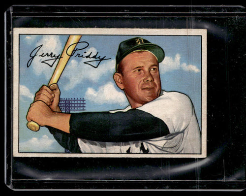 1952 Bowman #139 Jerry Priddy VG-EX