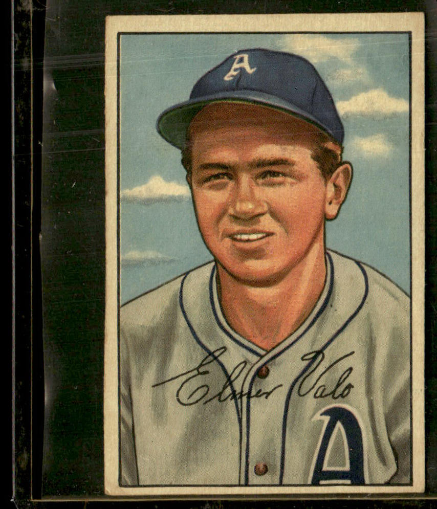 1952 Bowman #206 Elmer Valo VG-EX