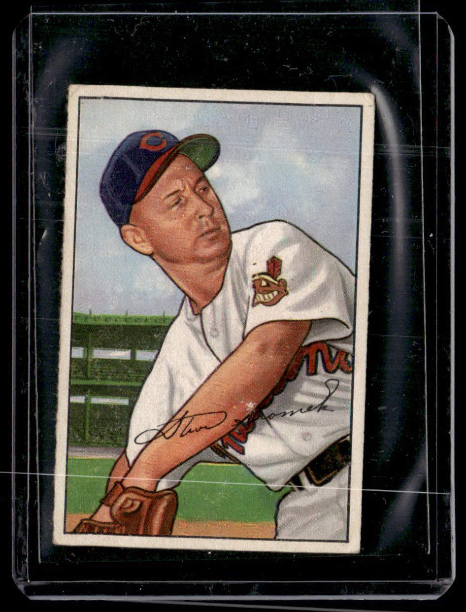 1952 Bowman #203 Steve Gromek VG-EX