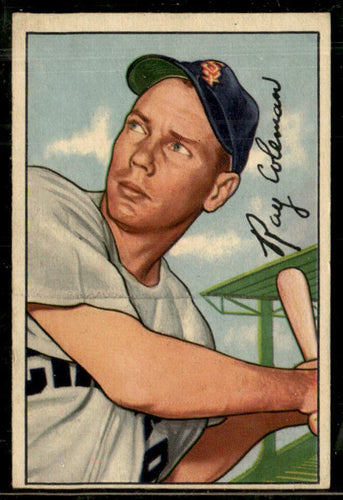 1952 Bowman #201 Ray Coleman VG-EX