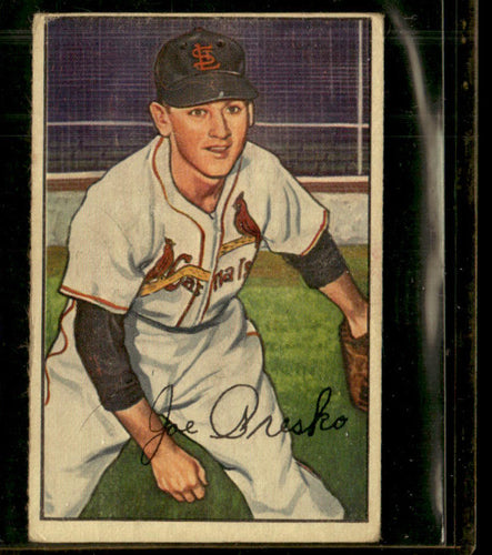1952 Bowman #62 Joe Presko VG-EX