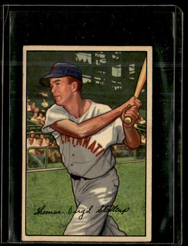 1952 Bowman #6 Virgil Stallcup VG-EX