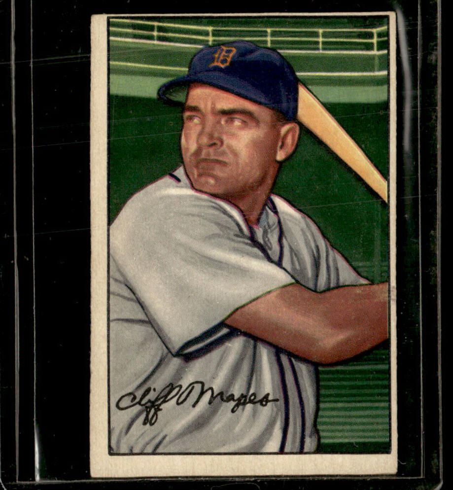 1952 Bowman #13 Cliff Mapes VG-EX