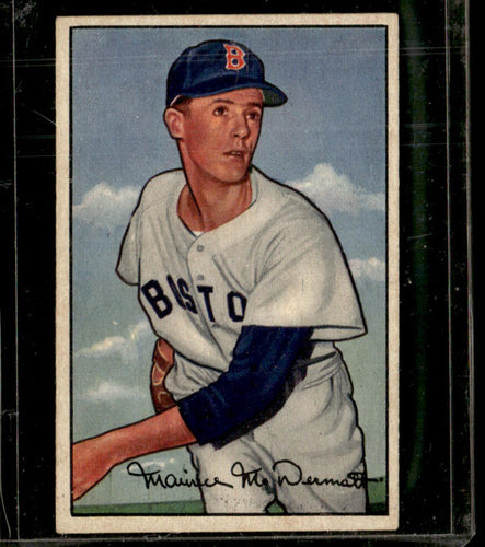 1952 Bowman #25 Maurice McDermott VG-EX