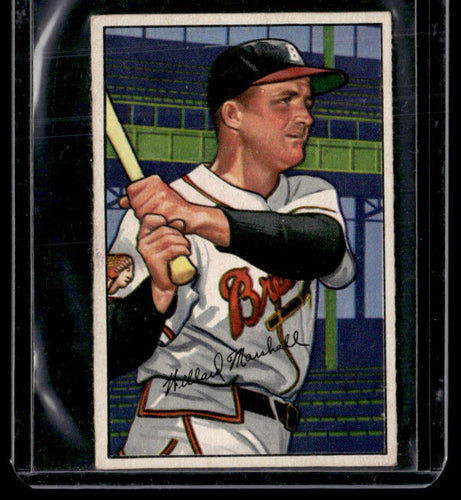 1952 Bowman #97 Willard Marshall VG-EX