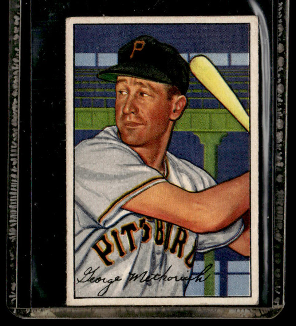 1952 Bowman #108 George Metkovich VG-EX