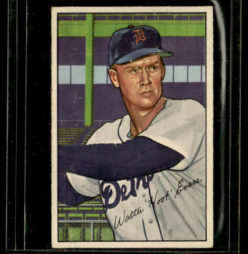 1952 Bowman #111 Walter Evers VG-EX