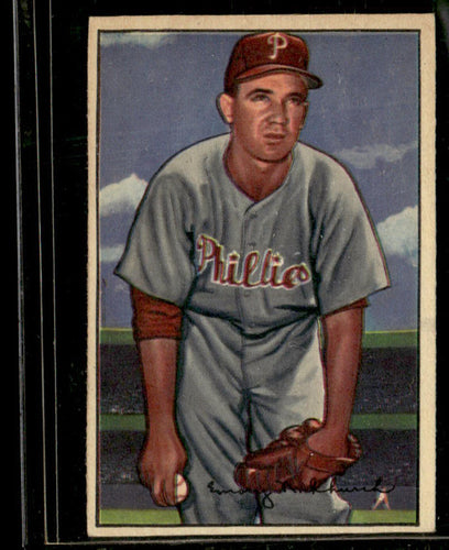 1952 Bowman #40 Bubba Church VG-EX