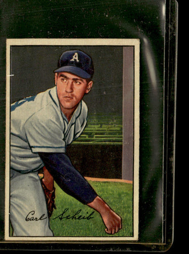 1952 Bowman #46 Carl Scheib VG-EX