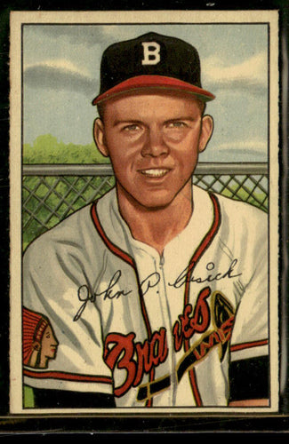 1952 Bowman #192 John Cusick VG-EX