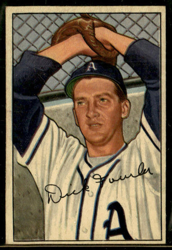 1952 Bowman #190 Dick Fowler VG-EX