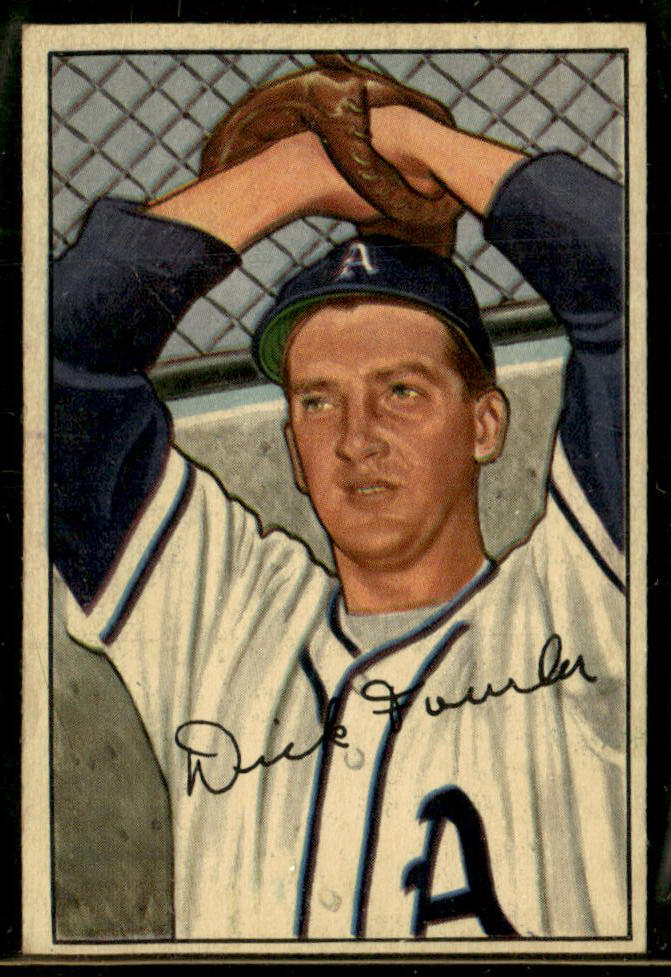 1952 Bowman #190 Dick Fowler VG-EX