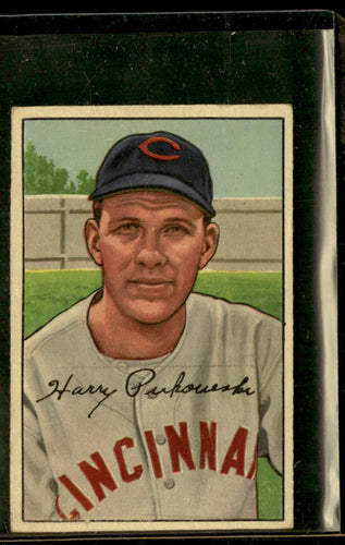1952 Bowman #202 Harry Perkowski VG-EX