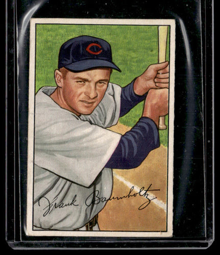 1952 Bowman #195 Frank Baumholtz VG-EX