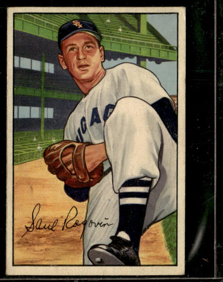 1952 Bowman #165 Saul Rogovin VG-EX