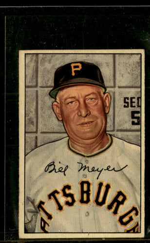 1952 Bowman #155 Billy Meyer VG-EX