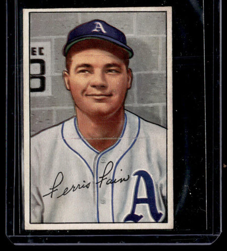 1952 Bowman #154 Ferris Fain VG-EX