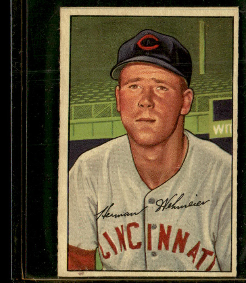 1952 Bowman #150 Herm Wehmeier VG-EX
