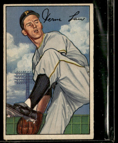 1952 Bowman #71 Vern Law VG-EX